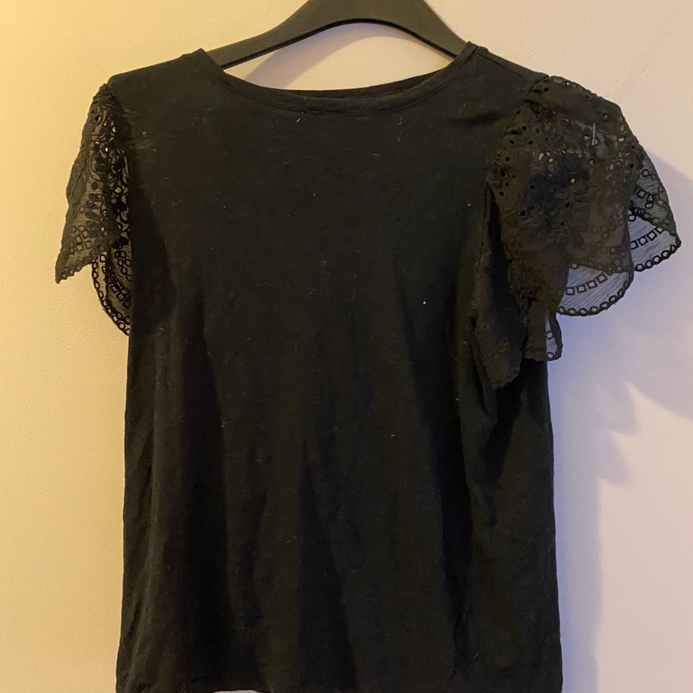Express Black Shirt Sz L